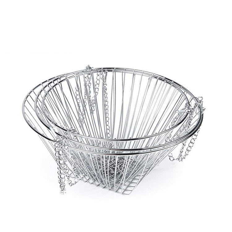 Hollow metal fruit basket